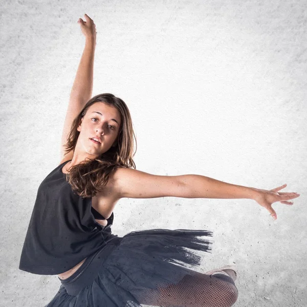 女人跳舞芭蕾舞团 — 图库照片