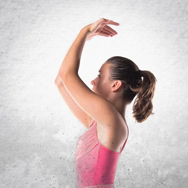 Vrouw dansen ballet — Stockfoto