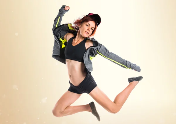 Street dance girl dancer — Stock Photo, Image