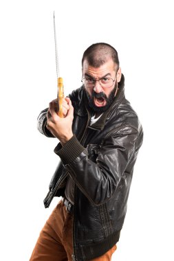 Pezevenk adamla gördüm