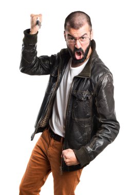 Bıçaklı pezevenk adam