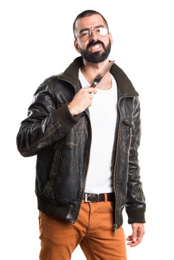 Bıçaklı pezevenk adam