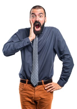 izole beyaz zemin üzerine