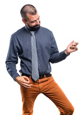 Adam gitar jest yapma