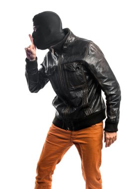 Soyguncu yapım sessizlik jest