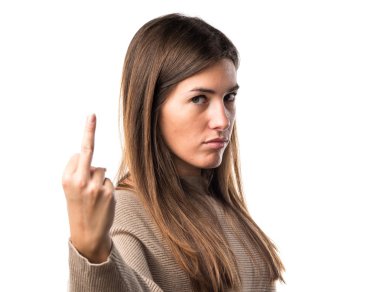 Boynuz jest yapma kız