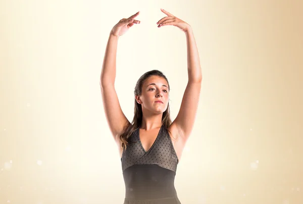 Teen girl ballerina dancer — Stock Photo, Image