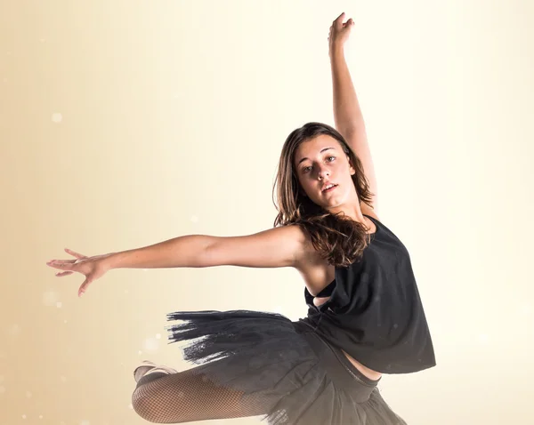 十代の少女バレリーナ ダンサー — ストック写真