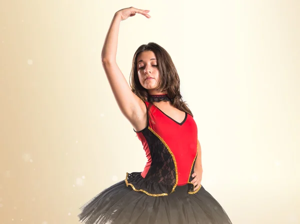 Menina adolescente bailarina dançarina — Fotografia de Stock