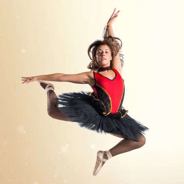 美丽的女孩的芭蕾舞者 — 图库照片