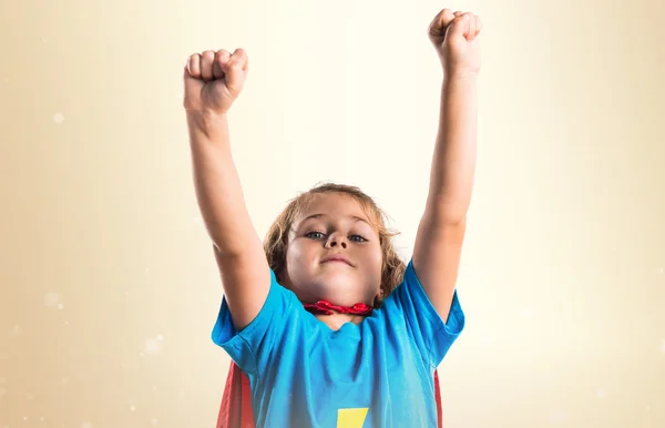 Niño vestido como superhéroe —  Fotos de Stock