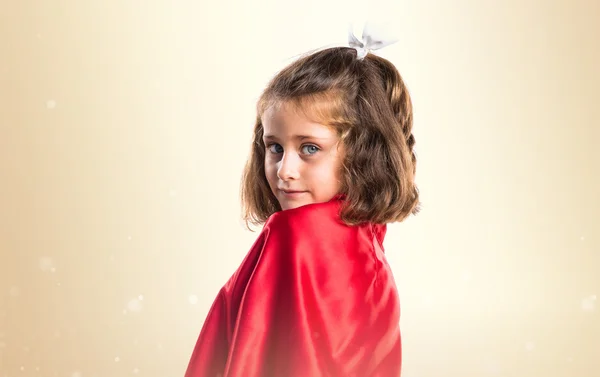 Kid dressed like superhero — Stock Photo, Image