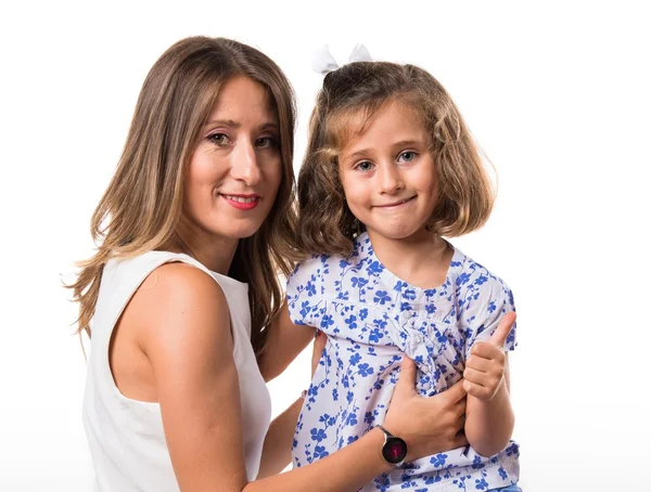 Madre con su hija — Foto de Stock