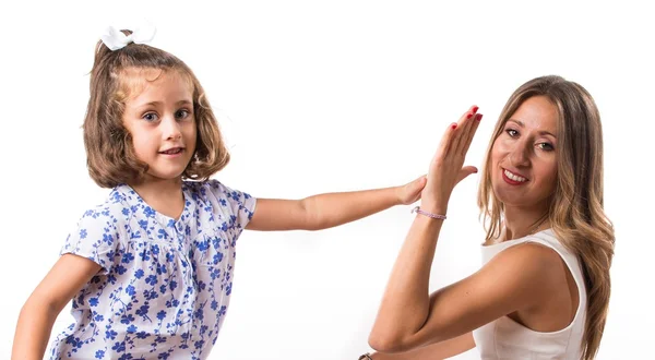 Mother and daughter together — Stock Photo, Image