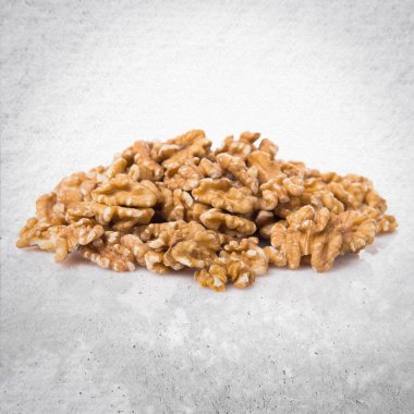 Kuruyemiş dokulu arka plan üzerinde