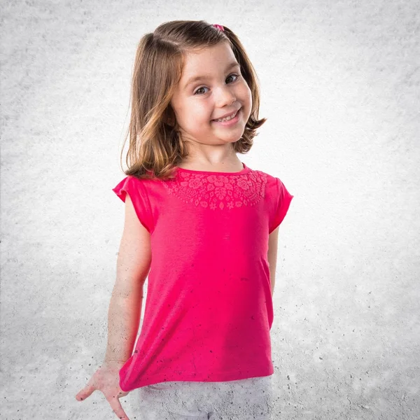 Cute blonde little girl — Stock Photo, Image