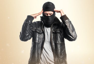 Adam izole arka plan