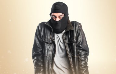 Adam izole arka plan