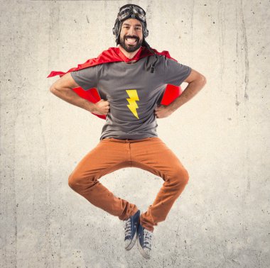 Adam izole arka plan