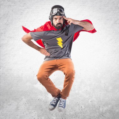 Adam izole arka plan