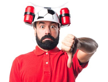 Pizza teslimi adam kötü sinyal yapıyor