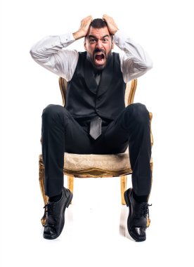 İnsanlar izole beyaz arka plan üzerinde