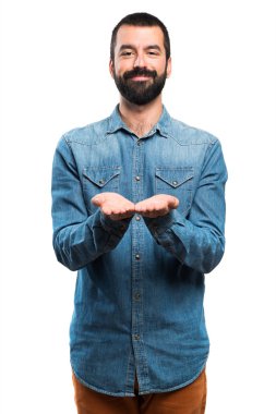 İnsanlar izole beyaz arka plan üzerinde