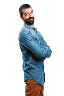 adam kollarını çapraz ile