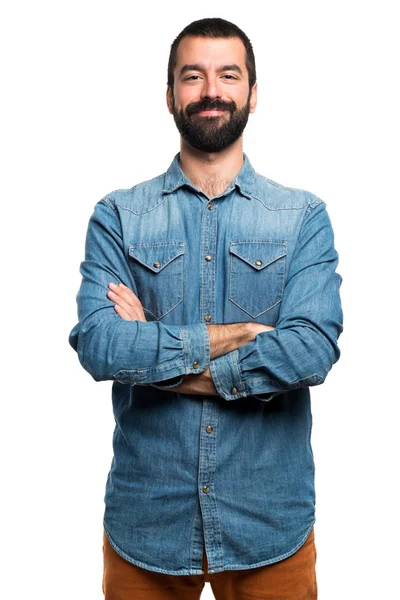 Hombre con los brazos cruzados — Foto de Stock