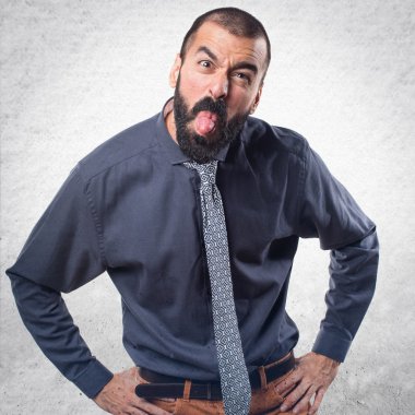 Adam izole arka plan