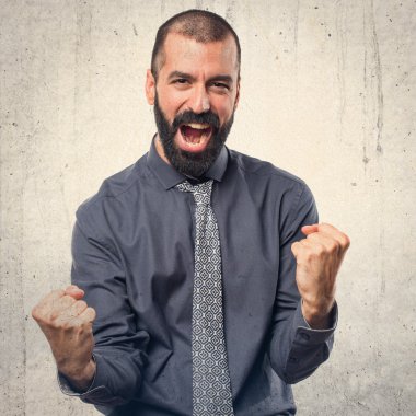 Adam izole arka plan