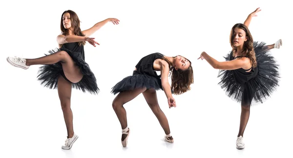 Teen dziewczyna primabalerina tancerz — Zdjęcie stockowe