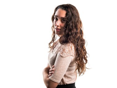 Genç model Studio poz