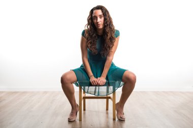 Genç model Studio poz