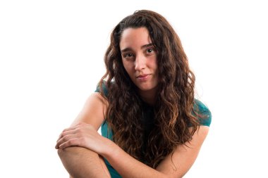 Genç model Studio poz