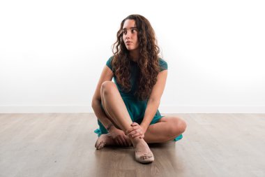 Genç model Studio poz