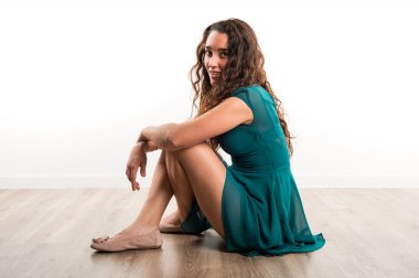 Genç model Studio poz