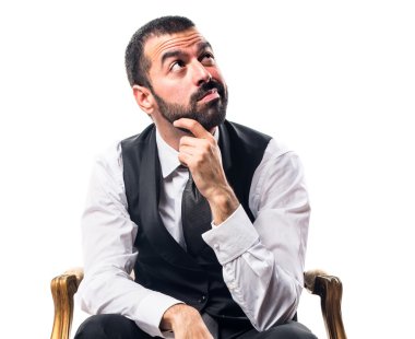 izole beyaz zemin üzerine