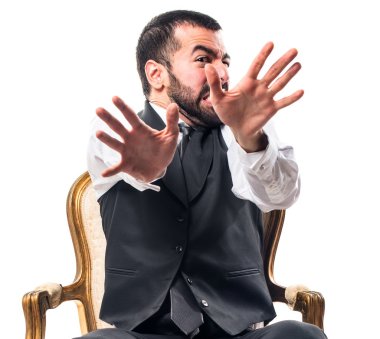 izole beyaz zemin üzerine