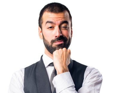 izole beyaz zemin üzerine