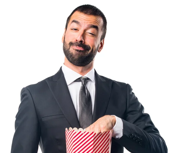 Hombre sobre fondo blanco aislado —  Fotos de Stock