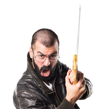 Pezevenk adamla gördüm