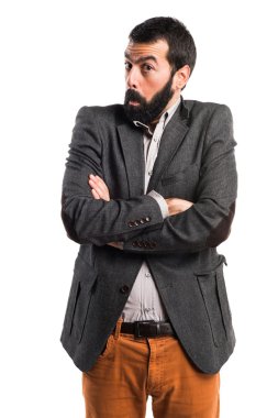 Adam önemsiz jest yapma