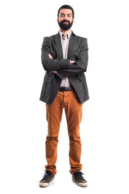 adam kollarını çapraz ile