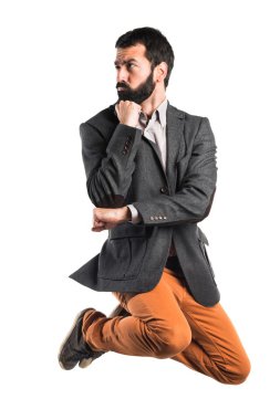 izole beyaz zemin üzerine