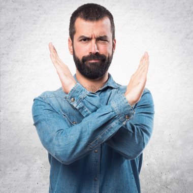 Hiçbir hareketi yapan erkek