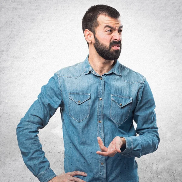 Hombre sobre fondo blanco aislado —  Fotos de Stock