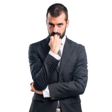 izole beyaz zemin üzerine