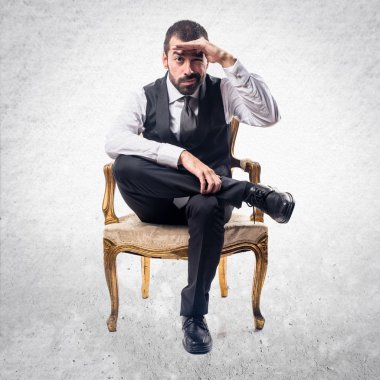 izole beyaz zemin üzerine