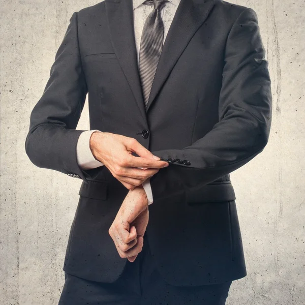 Hombre sobre fondo blanco aislado — Foto de Stock